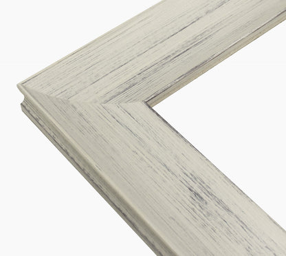 299.920 cadre en bois blanc avec fond marron mesure de profil 70x33 mm Lombarda cornici S.n.c.