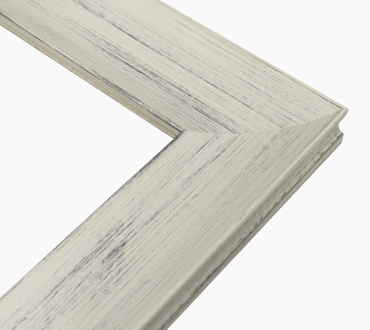 299.920 cadre en bois blanc avec fond marron mesure de profil 70x33 mm Lombarda cornici S.n.c.