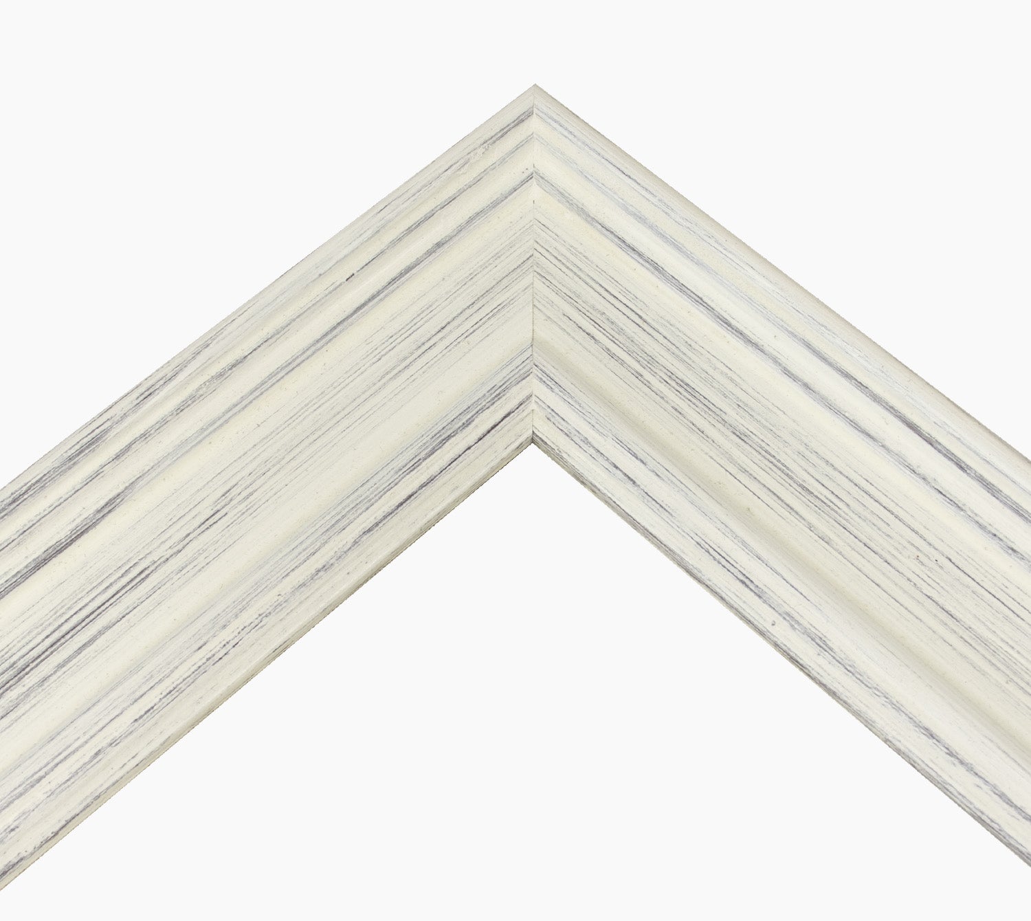 340.920 cadre en bois blanc avec fond marron mesure de profil 60x30 mm Lombarda cornici S.n.c.