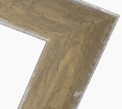 449.451 cadre en bois sable avec de l'argent mesure de profil 100x50 mm Lombarda cornici S.n.c.