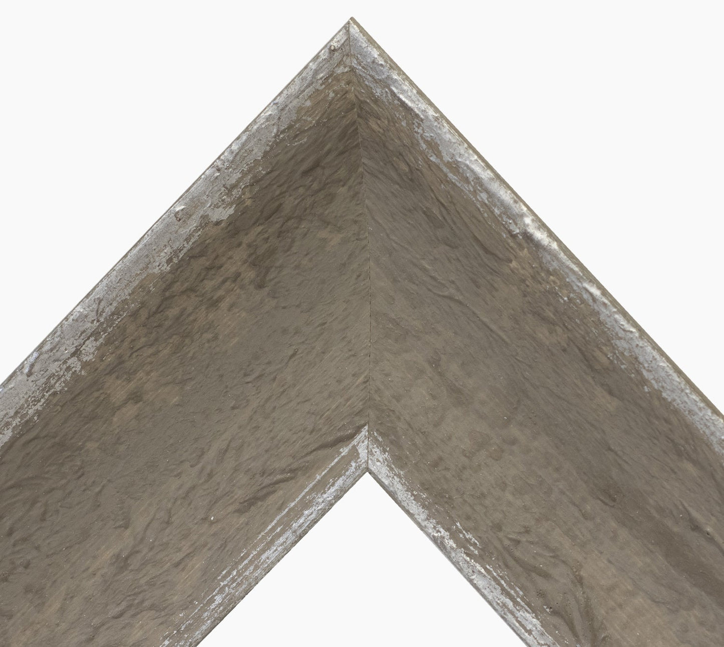 449.454 cadre en bois gris avec argent mesure de profil 100x50 mm Lombarda cornici S.n.c.