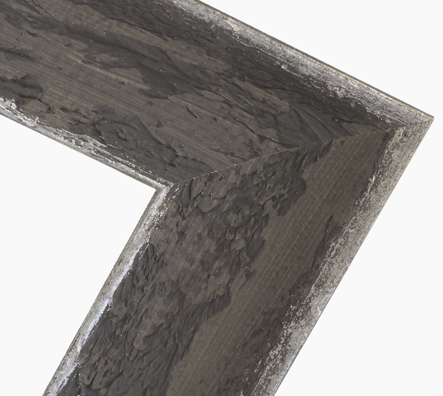 449.455 cadre en bois anthracite avec argent mesure de profil 100x50 mm Lombarda cornici S.n.c.