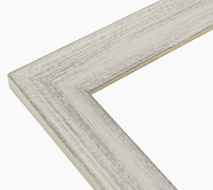 550.920 cadre en bois blanc avec fond marron mesure de profil 54x32 mm Lombarda cornici S.n.c.