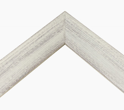 550.920 cadre en bois blanc avec fond marron mesure de profil 54x32 mm Lombarda cornici S.n.c.