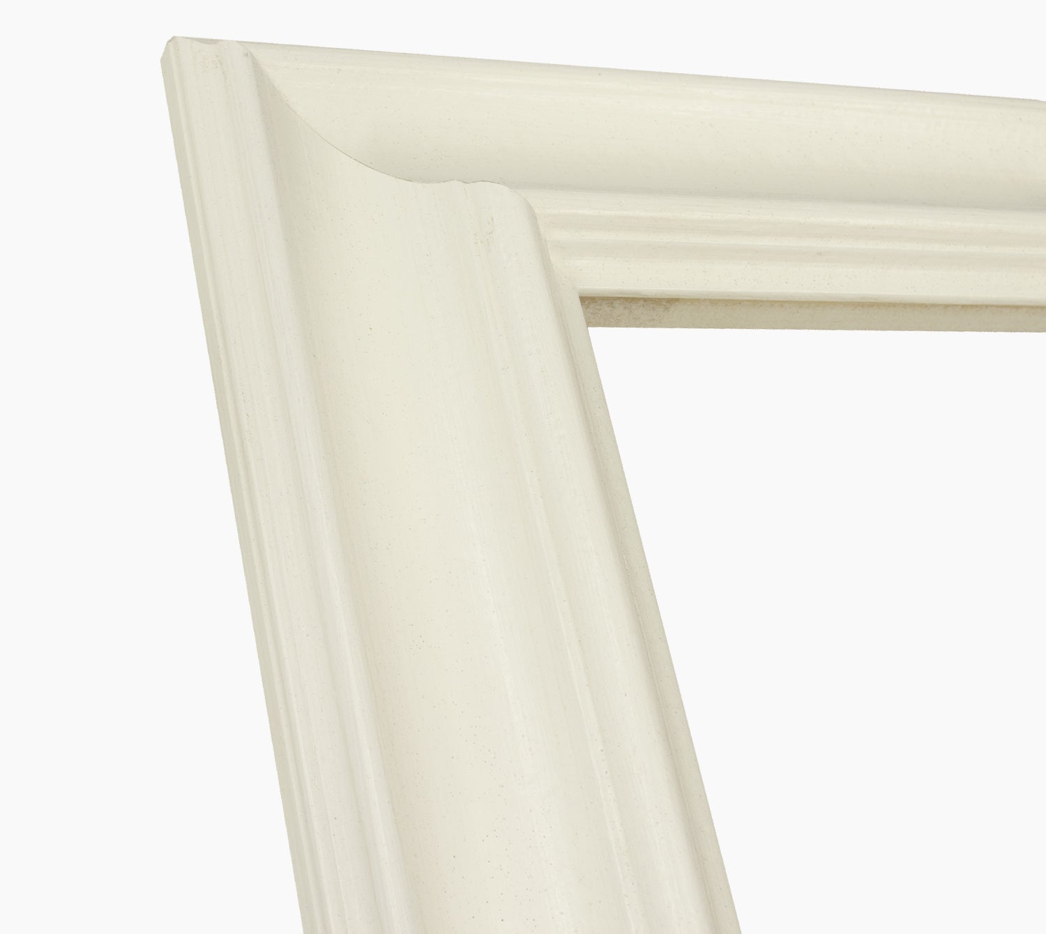 739.899 cadre en bois blanc avec de la cire mesure de profil 80x45 mm Lombarda cornici S.n.c.